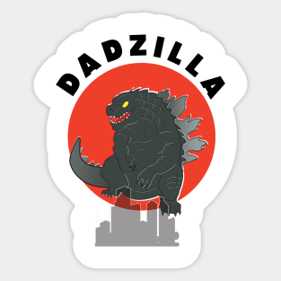 Dadzilla Sticker